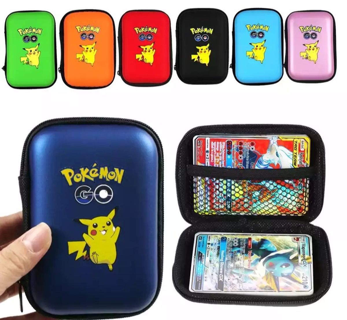 Porta Cartas Pokemon Cards 50 | Brinquedo Pokemon Nunca Usado 72177638 ...