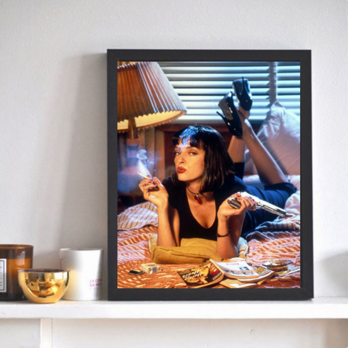 poster com moldura decorativo - decoração sem marca