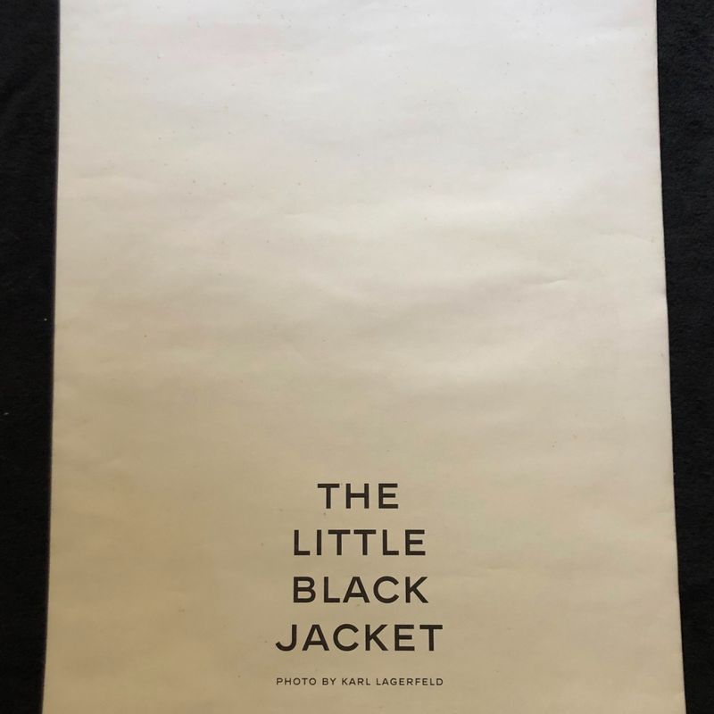 Poster The Little Black Jacket - Karl Lagerfeld - Alice