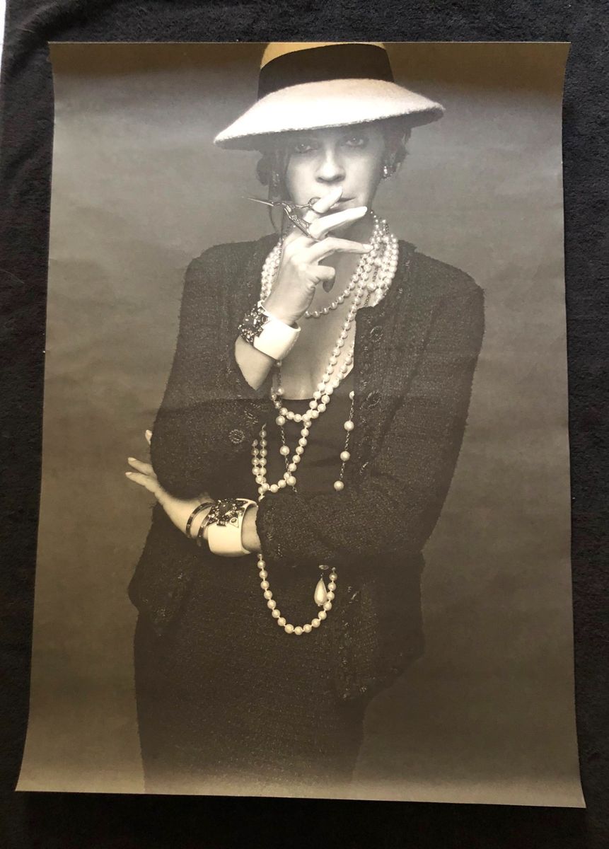 Pôster The Little Black Jacket Karl Lagerfeld Carine Roitfeld Karl