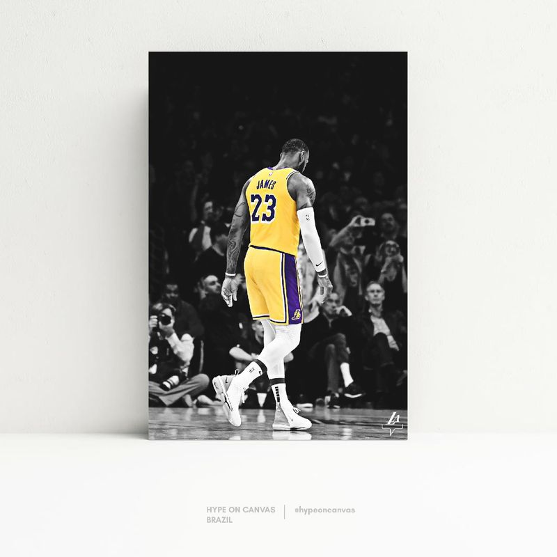 Lebron james nike store poster