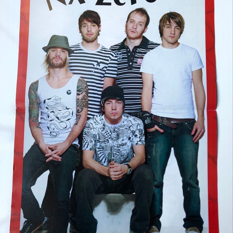 Poster Nx Zero X Chris Brown | Todateen Nunca Usado 106094837 | enjoei