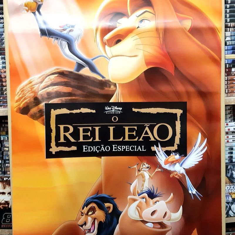 Cartaz Original Do Filme O Rei Leao