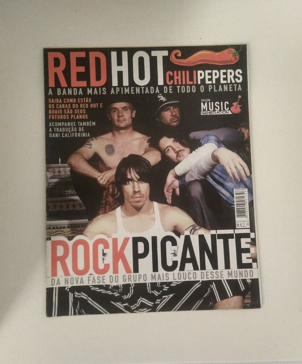 Pôster Red Hot Chili Peppers | Pôster Usado 111500757 | enjoei
