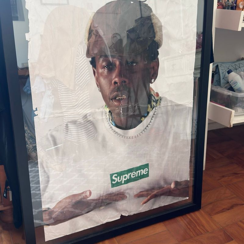 Pôster Supreme Tyler, The Creator | Supreme Nunca Usado 111606163