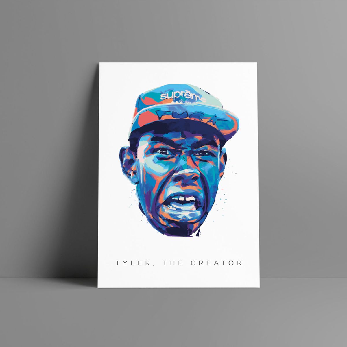 poster tyler, the creator - decoração sem marca