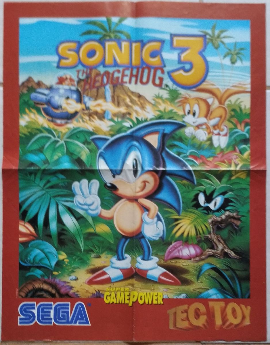 Jogo Sonic 3 Mega Driver | Jogo de Videogame Tectoy Usado 79486584