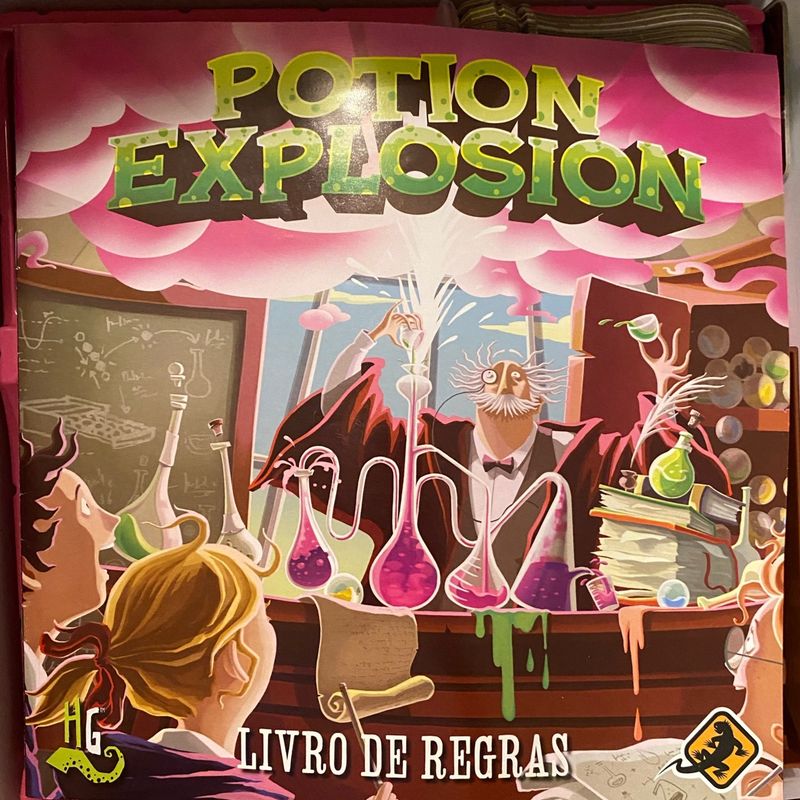 Potion Explosion (2ª Edição) - Jogo de Tabuleiro - Galápagos Jogos (em  português)