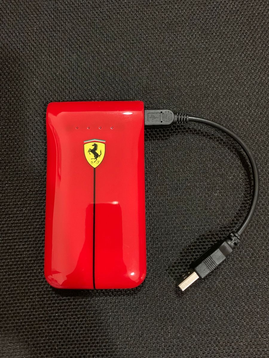 Carregador De Celular Portatil Ferrari