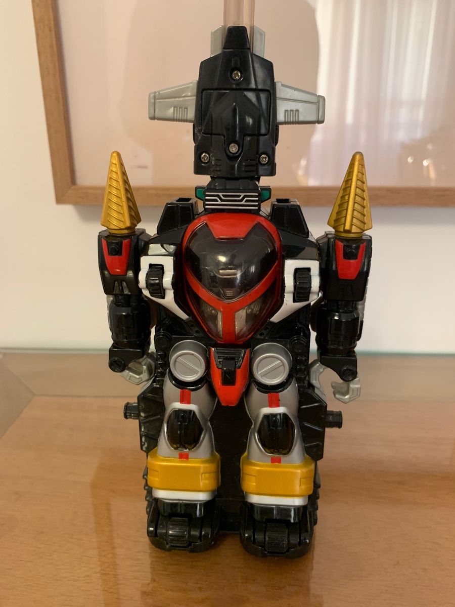 Power Ranger Preto + Caixa Robo | Brinquedo Usado 83132258 | enjoei