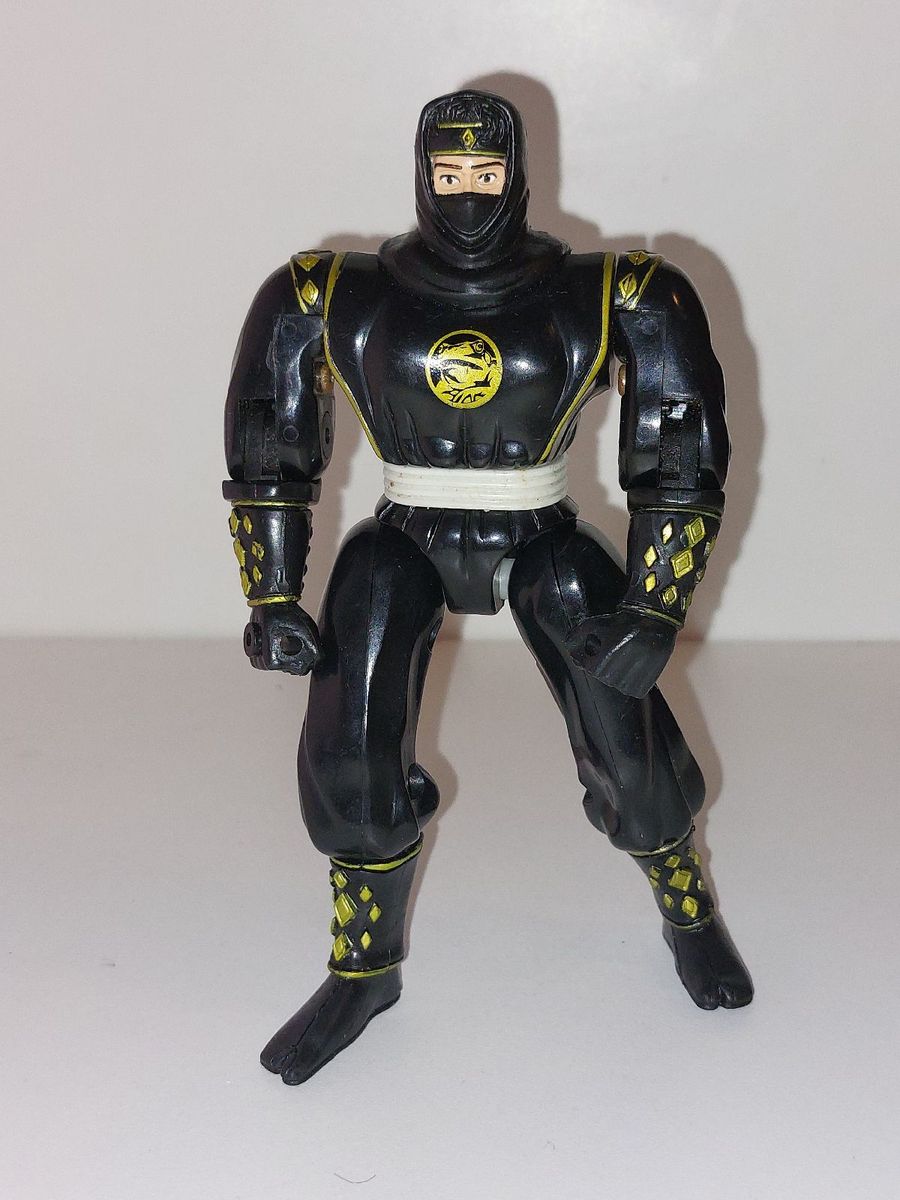 Power Rangers Mighty Morphin Ninjetti Preto Bandai 1995 | Produto ...