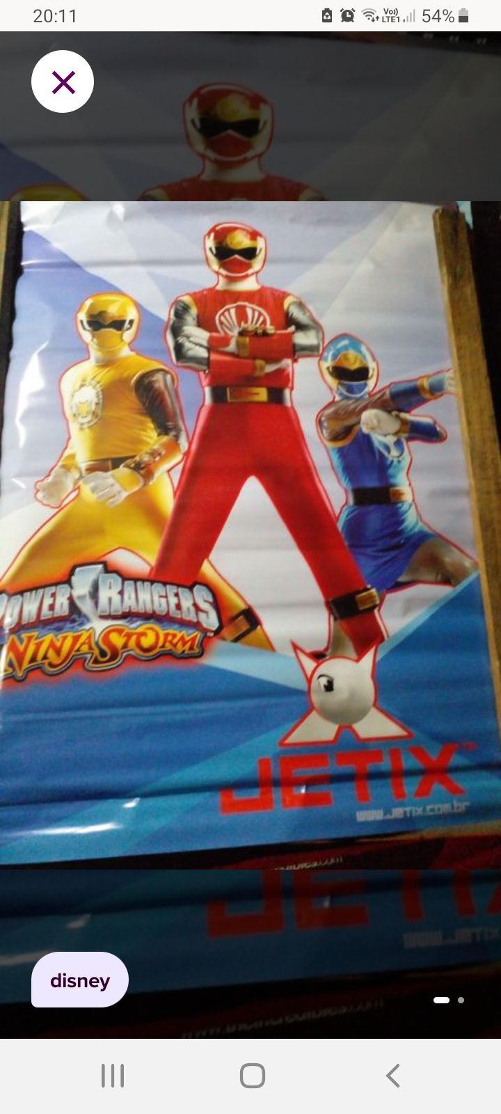 Power Rangers , Pôster 65x95 , Original | Item de Música Disney Usado ...