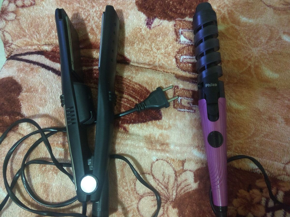 Prancha Conair Hair Designer Babyliss Philco Cacareco Conair Hair Designer E Philco Usado 54759476 Enjoei