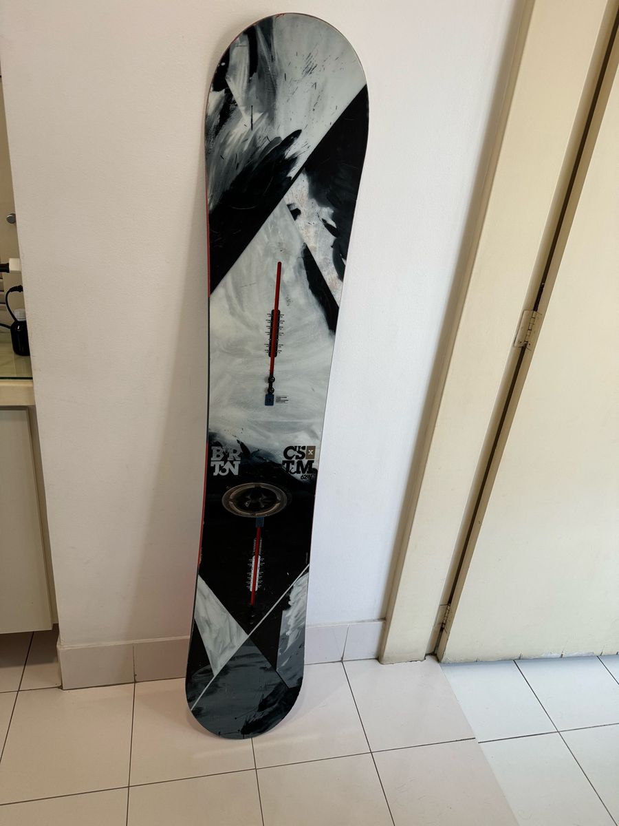 Prancha de Snowboarding Burton Custom X 162w | Burton Usado 100500867 |  enjoei