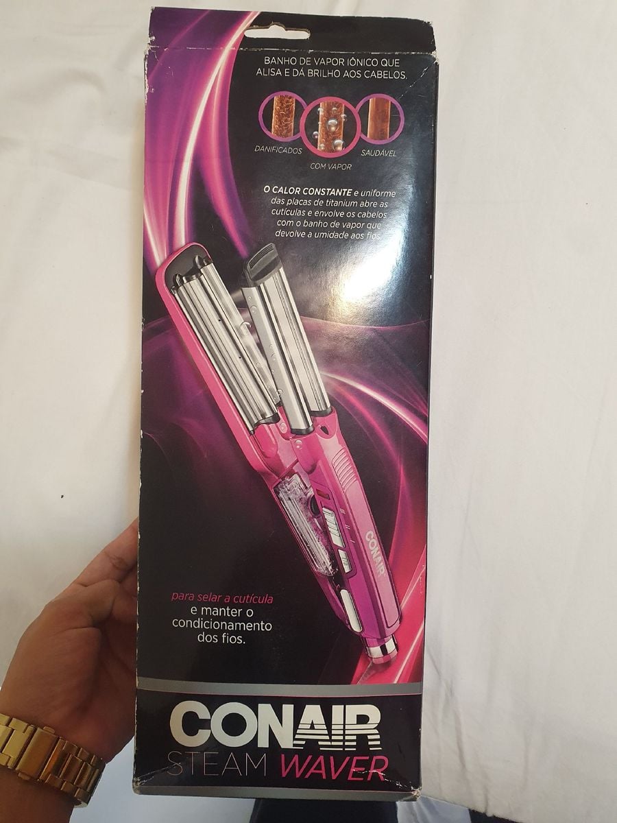 Prancha Modeladora Conair Steam Waver | Conair | Produto p/ Cabelos ...