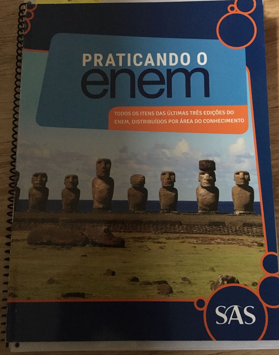 Praticando O Enem Apostila Livro Sas Nunca Usado 60569115 Enjoei 3793