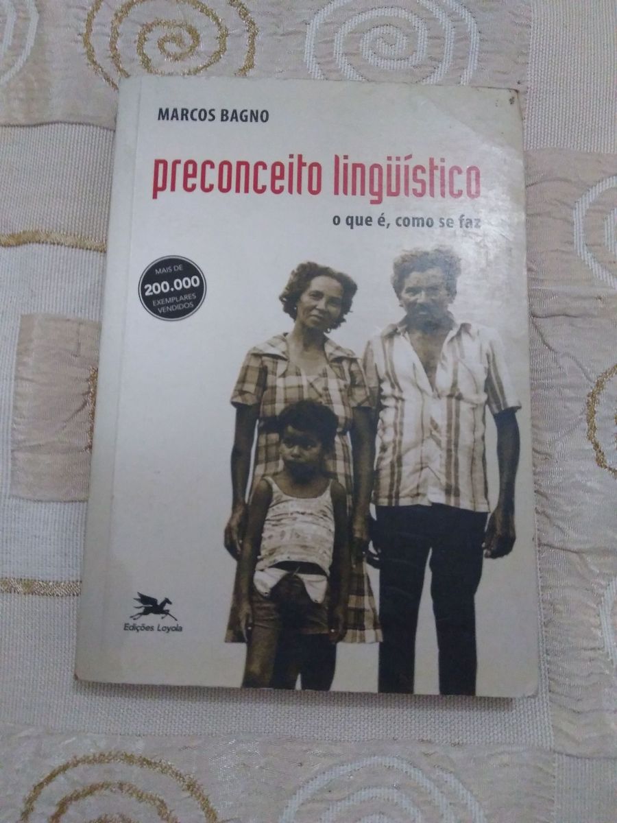 Preconceito Lingu Stico Marcos Bagno Livro Usado Enjoei