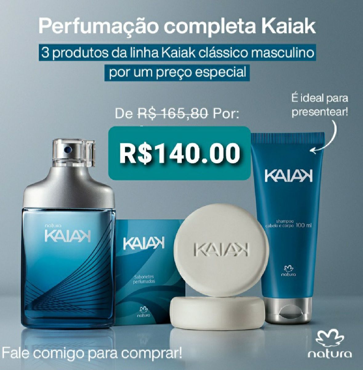 Presente Natura Kaiak Masculino | Perfume Masculino Natura Nunca Usado  52227716 | enjoei