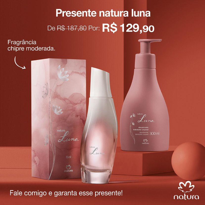 Presente Natura Luna | Perfume Feminino Natura Nunca Usado 49043120 | enjoei
