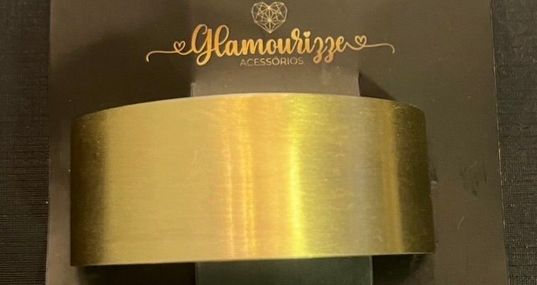 Presilha Meia Lua Metal Dourada Ref. 193 | Produto p/ Cabelos Feminino ...