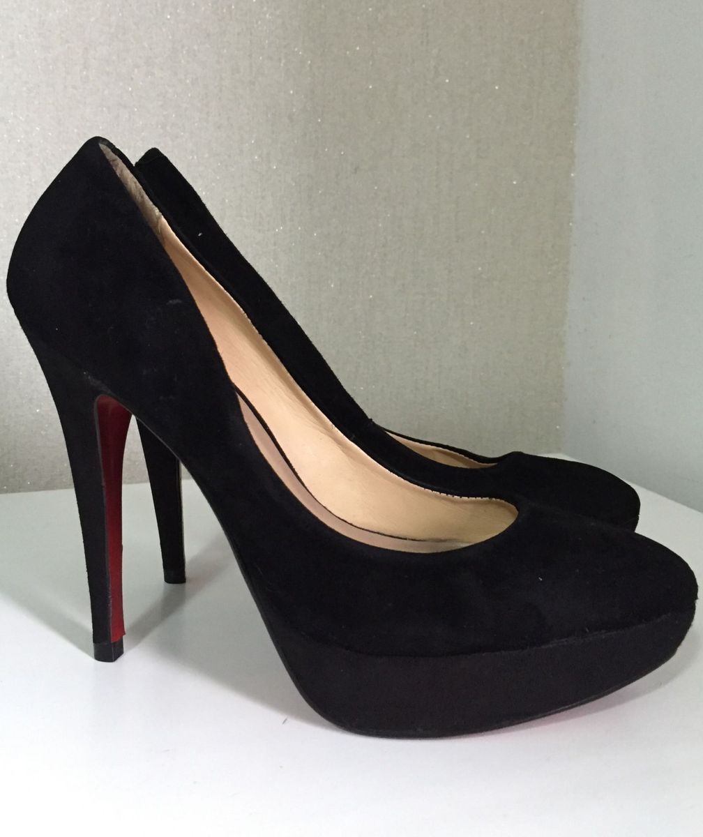 sapato via uno preto