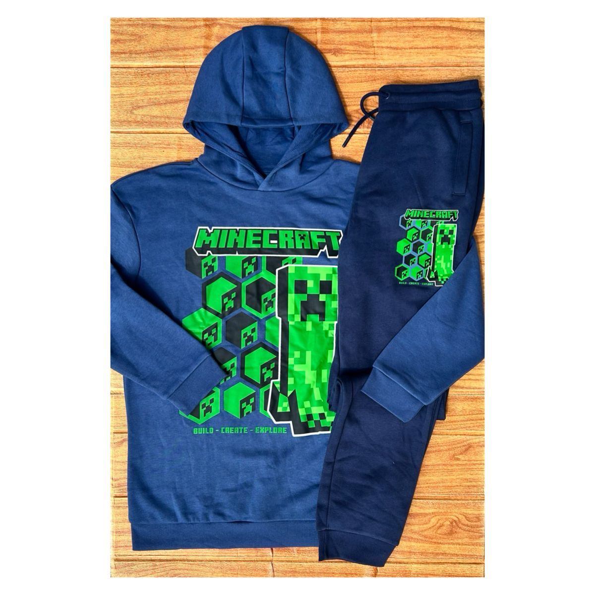 Primark Tam 14 Anos Conjunto Minecraft Nova Importada | Roupa Infantil ...