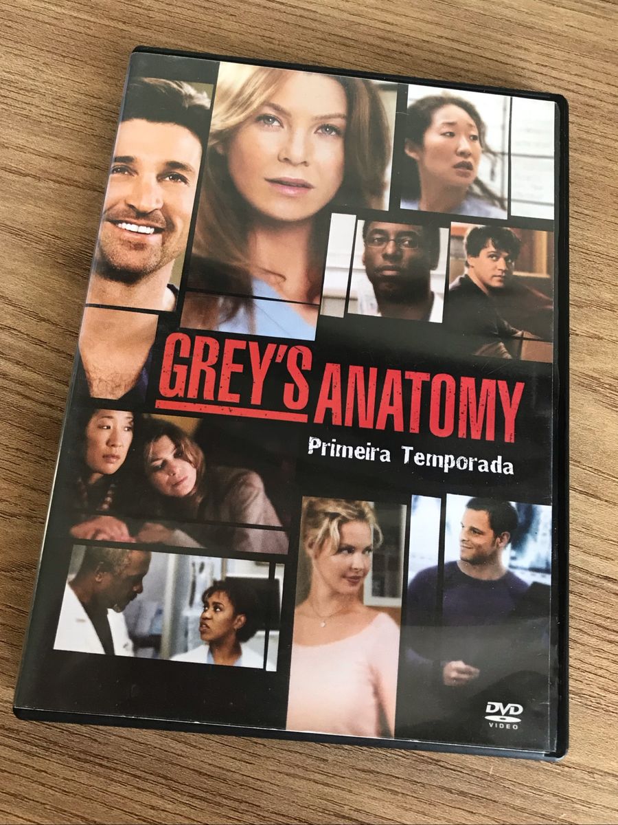 primeira temporada de greys anatomy filme e série usado 60187770 enjoei