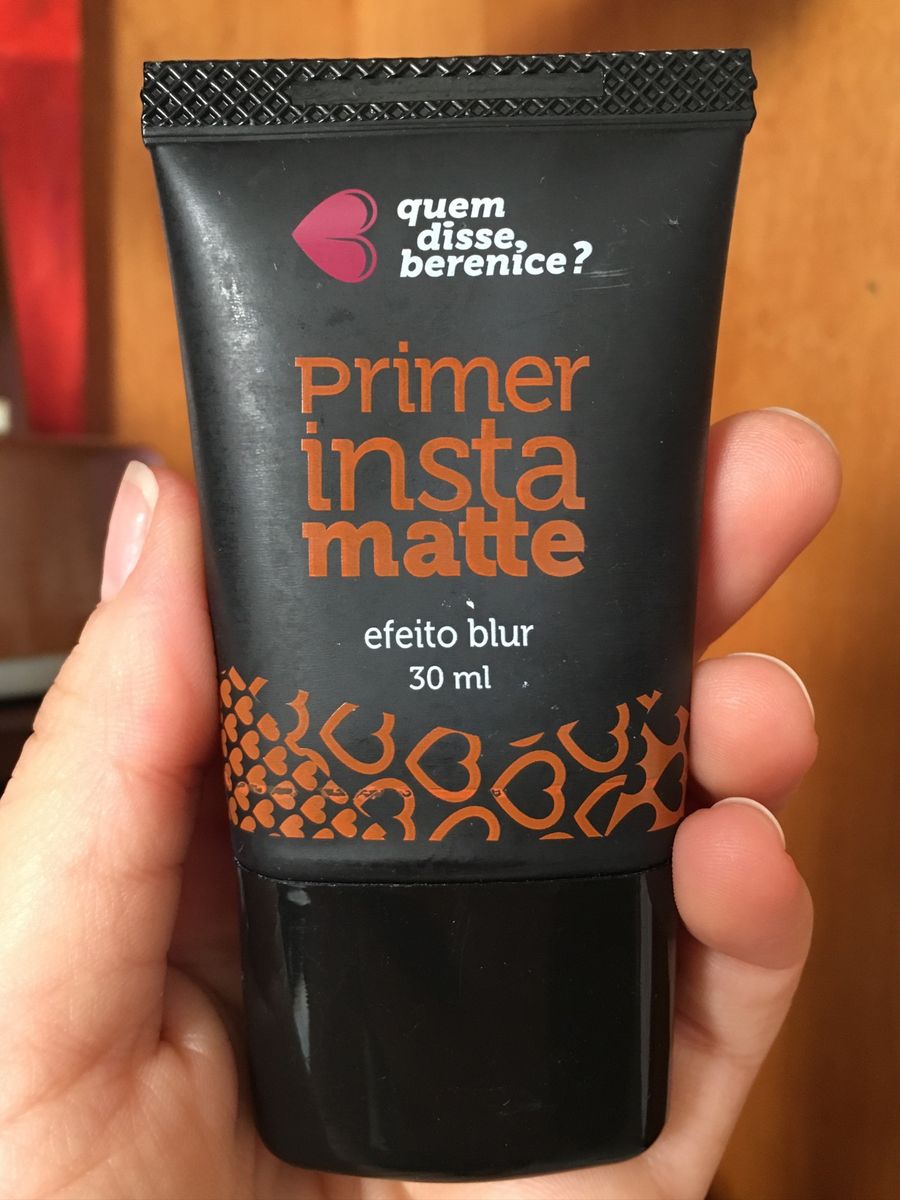 primer insta matte quem disse berenice - maquiagem quem disse berenice