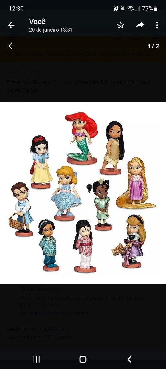 Princesas Disney Animators Originais | Item Infantil Disney Usado 83093400 | Enjoei