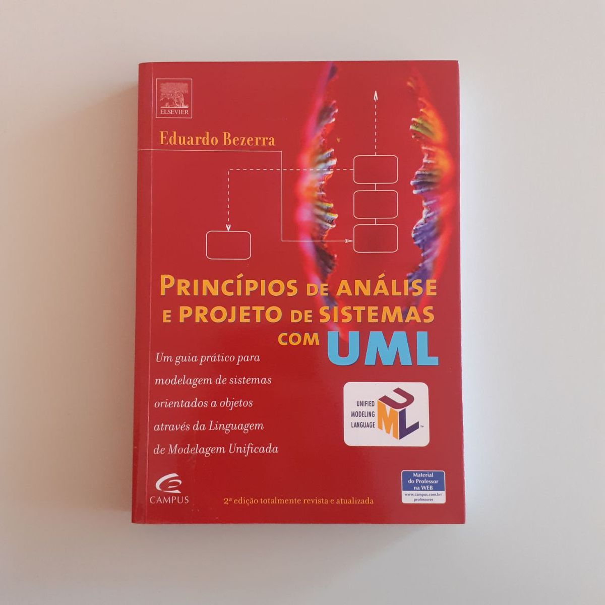 Princ Pios De An Lise E Projeto De Sistemas Com Uml Livro Elsevier Usado Enjoei