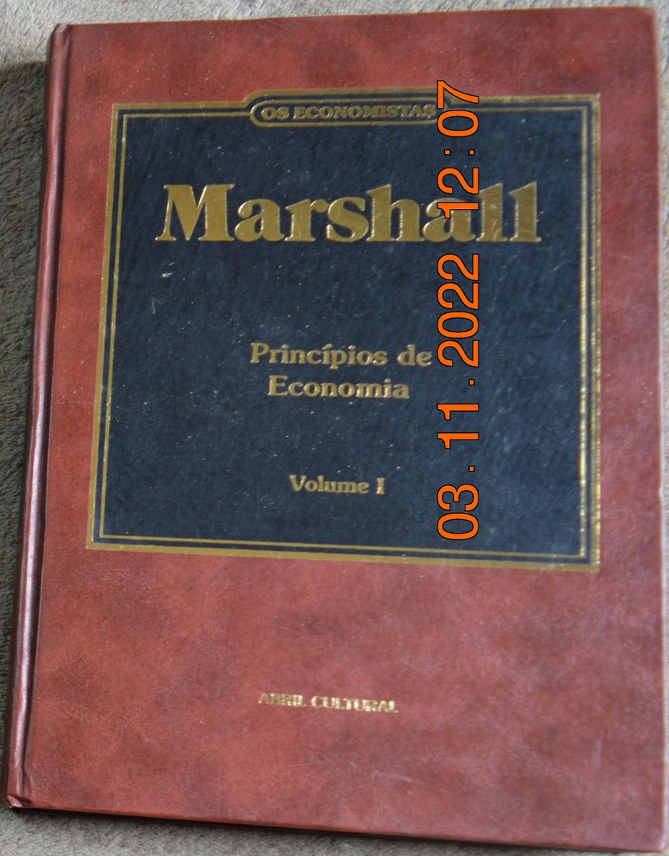 alfred marshall principios de economia