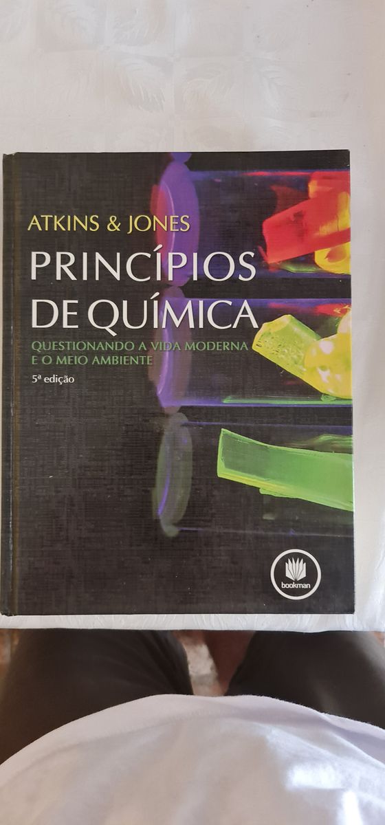 Princípios de Química - Peter Atkins | Livro Usado 60481719 | enjoei