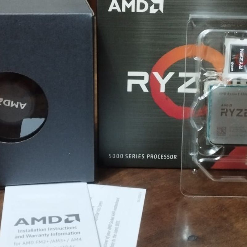 CPU Ryzen 5 5500 with Wraith Stealth Cooler Processador AMD Ryzen 5 5500 3.6GHz (4.1GHz Turbo), Cooler Wraith