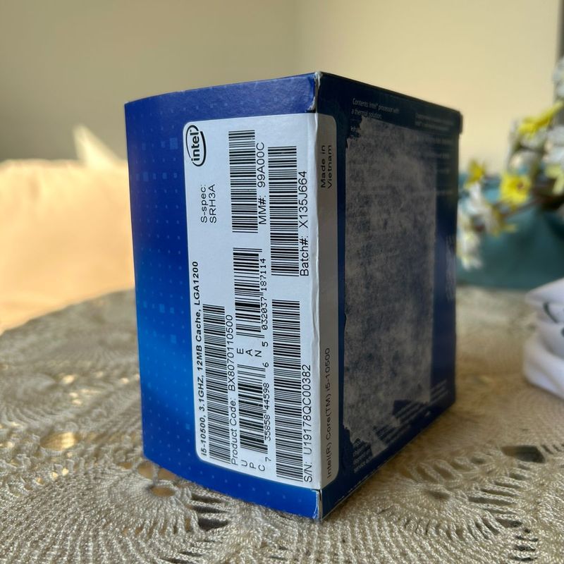 Processador Intel Core I5-10500 Lacrado | Intel Nunca Usado