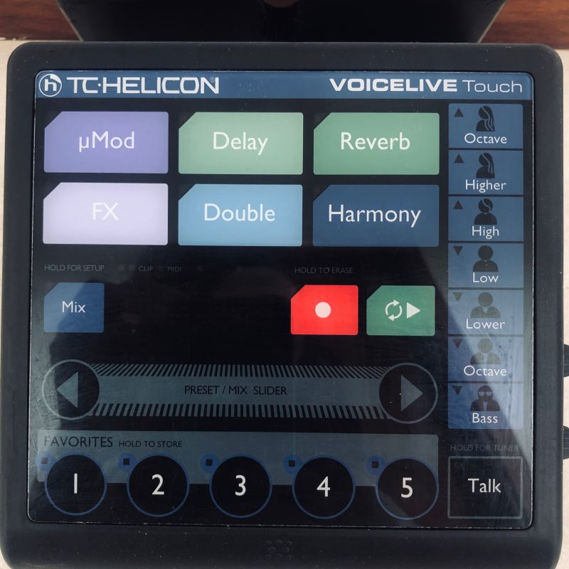 Processador Vocal Tc Helicon Voicelive Touch | Item de Música Tc