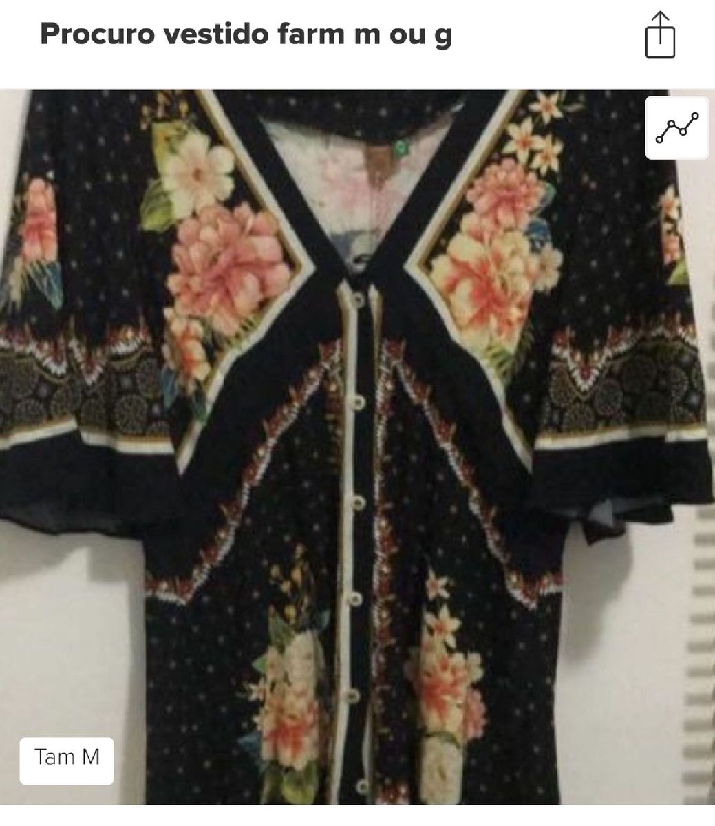 enjoei vestido farm