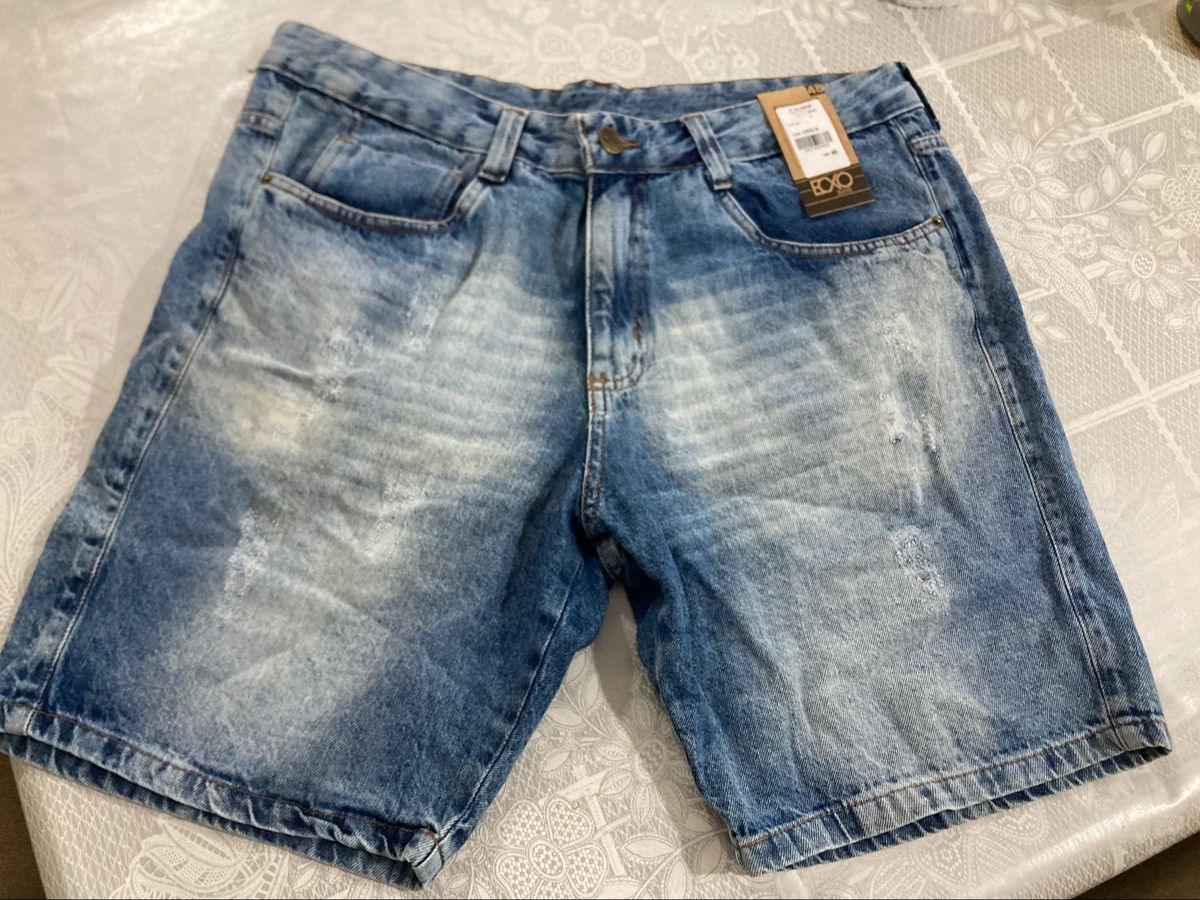 Bermuda jeans hot sale masculina 44