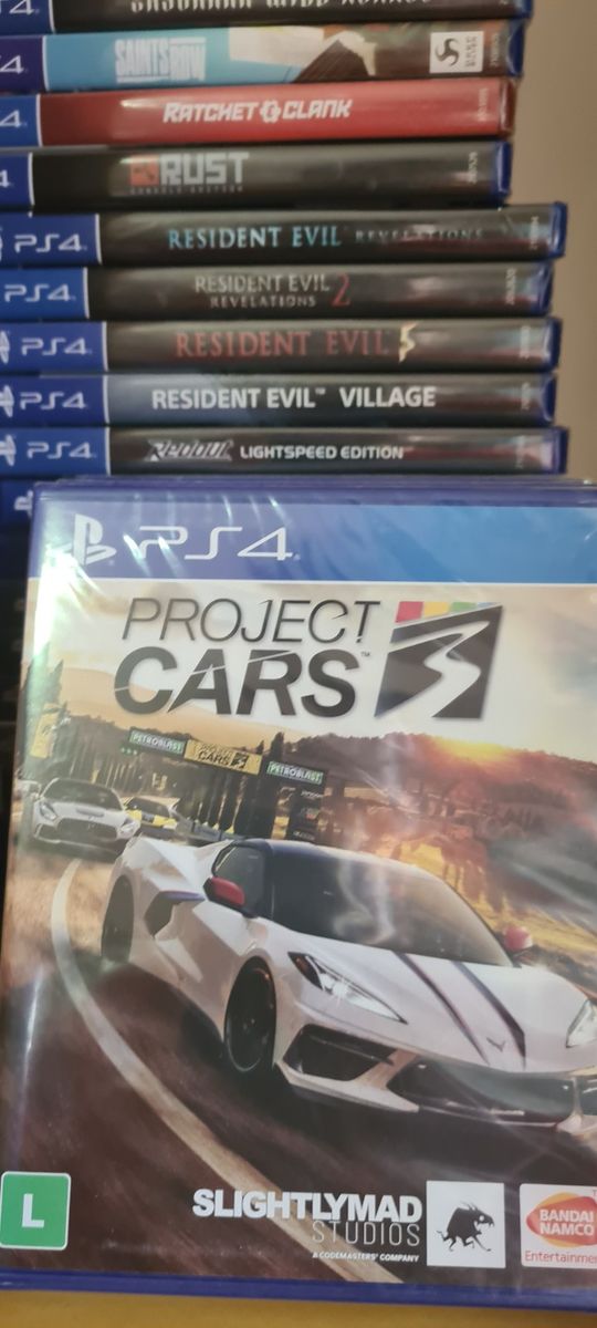 Jogo Mídia Física Project Cars 3 Ps4 Bandai Nanco