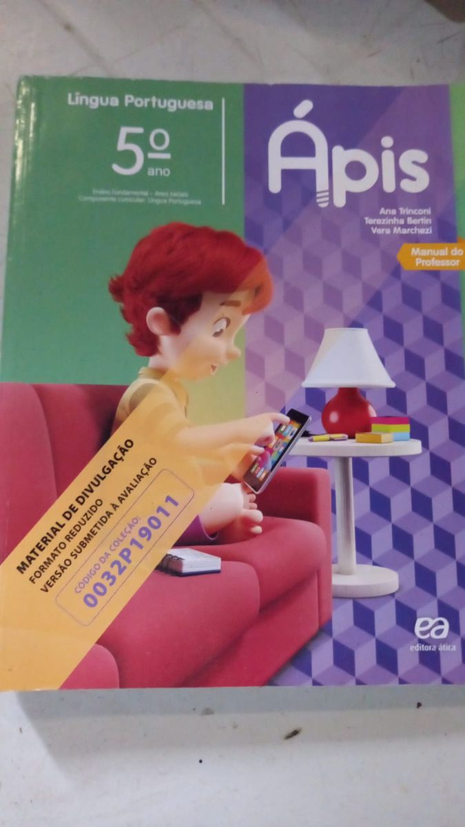 Projeto Ápis - 5 Ano - Língua Portuguesa - Livro do Professor | Livro ...