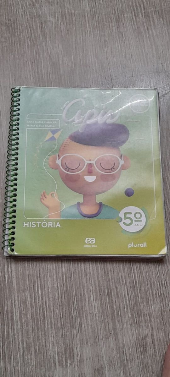 Projeto Ápis História 5o Ano Livro Plural Editora ática Usado