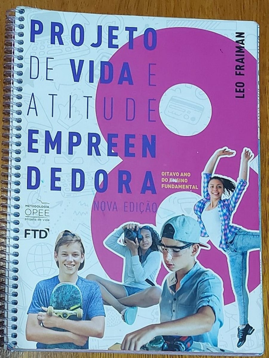 Projeto De Vida E Atitude Empreendedora Livro Editora Ftd Usado 80708767 Enjoei 6223