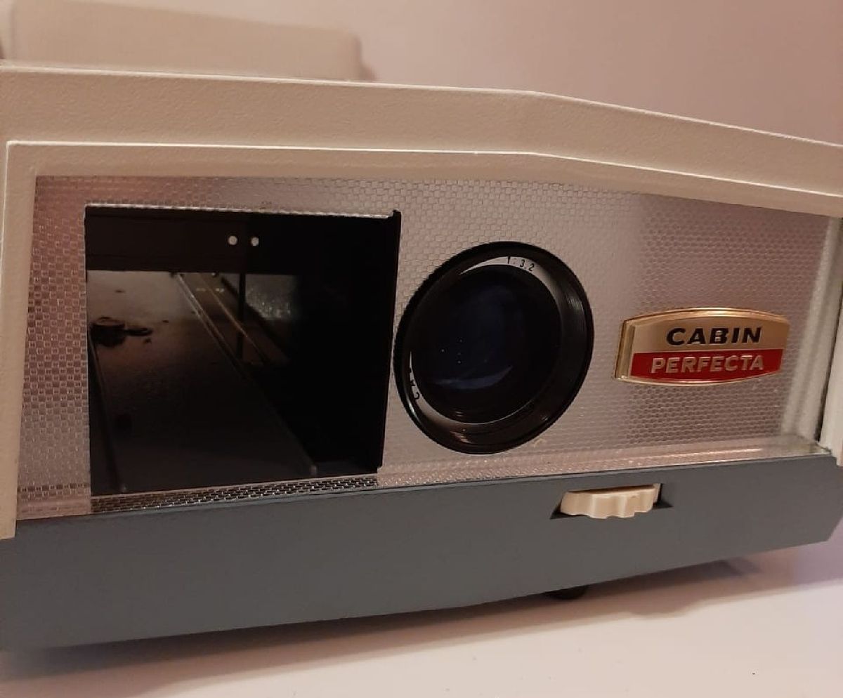 Projecteur De Diapositives CABIN Vintage - Années 1950 - Suisse - Portable