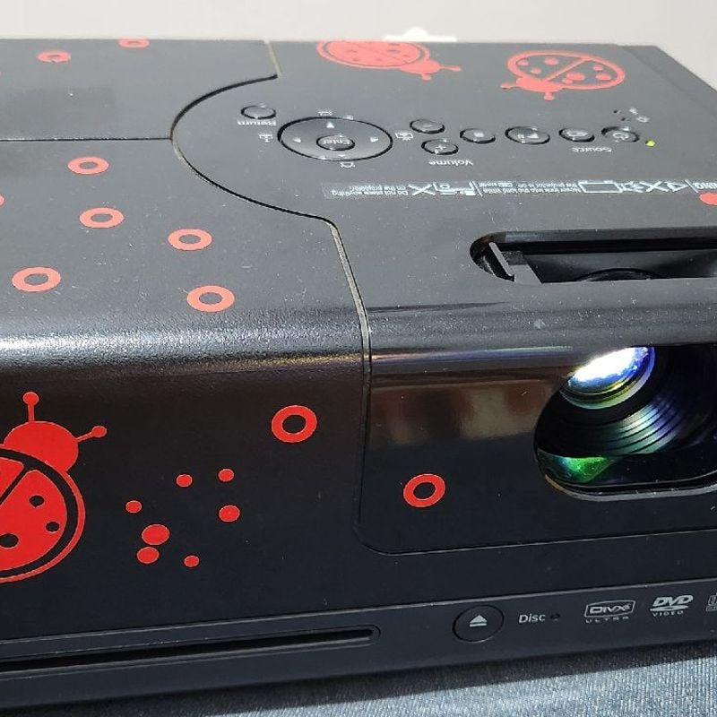0116-142 EPSON LCDプロジェクター H302D Projetor Epson H302a com Leitor de Dvd* | Epson Usado 106950024