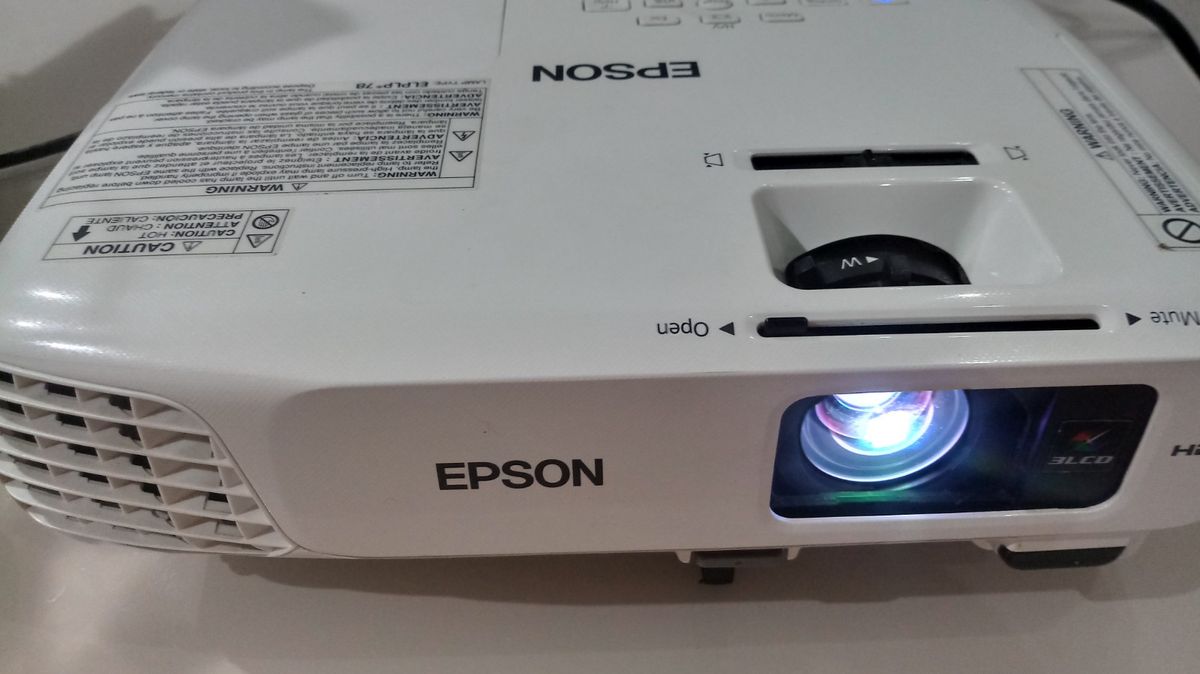 Projetor Epson Powerlite X24+ 3500 Lumens Hdmi TV e Display Epson