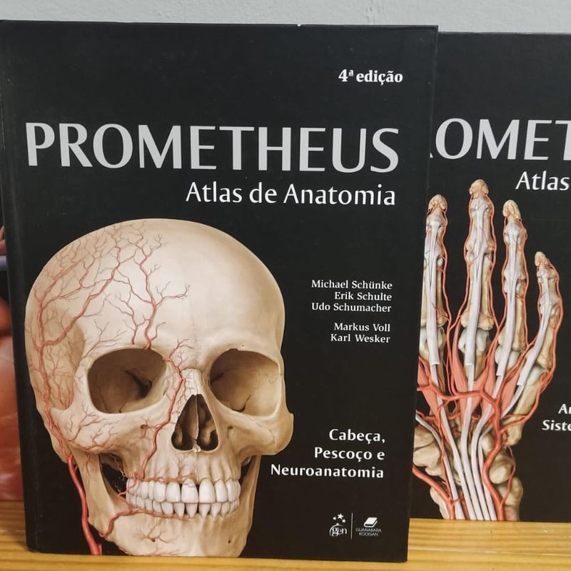 Prometheus: Atlas de Anatomia 3 Volumes - 4ª Edição - 2019 | Gen