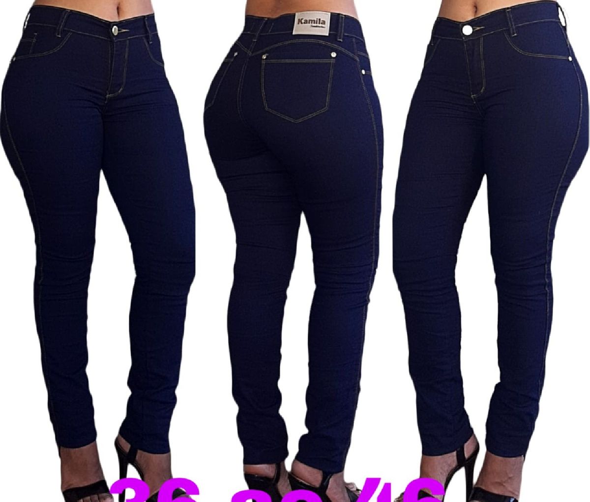 3 calças jeans por 99