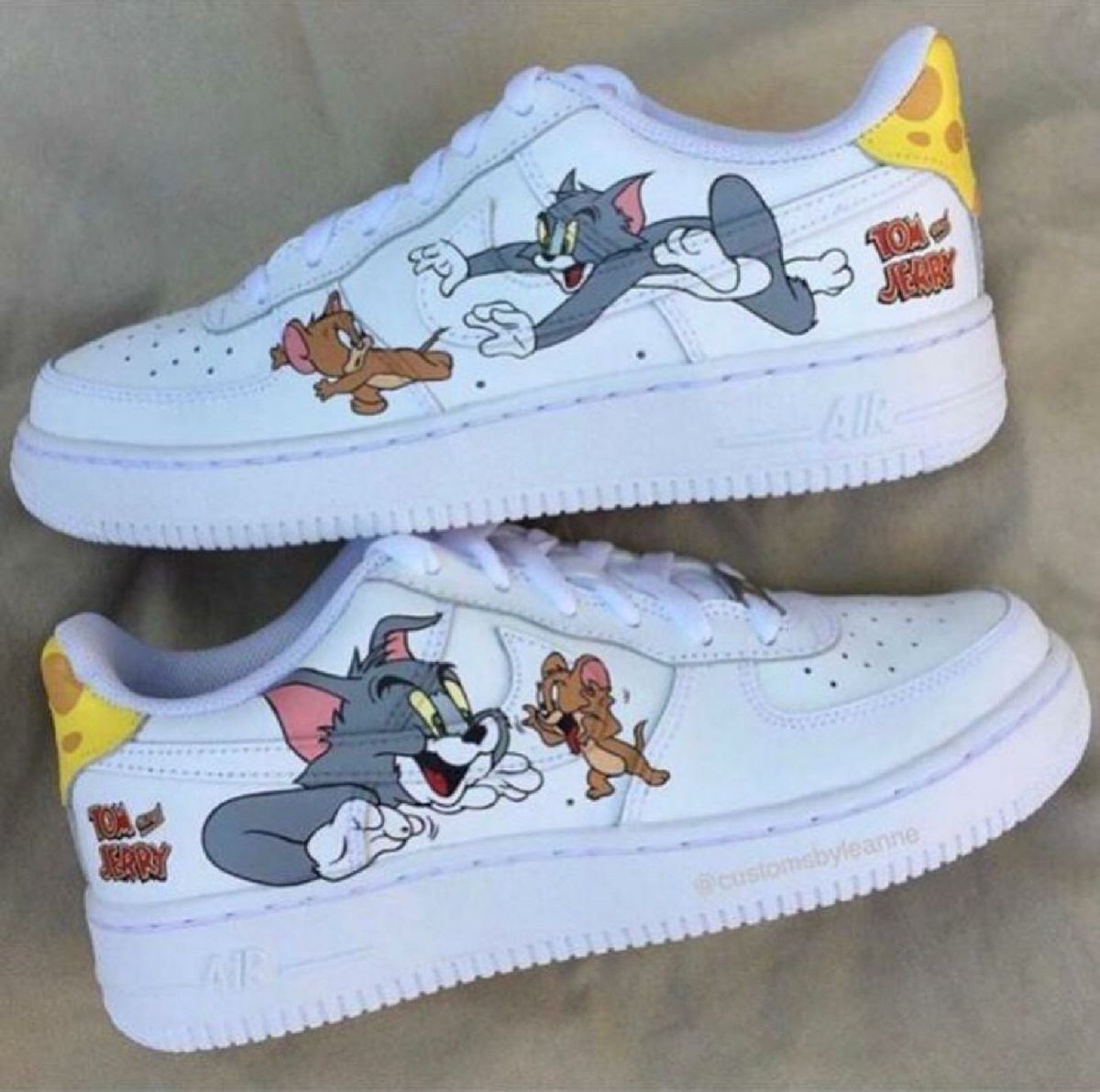 tenis nike tom e jerry
