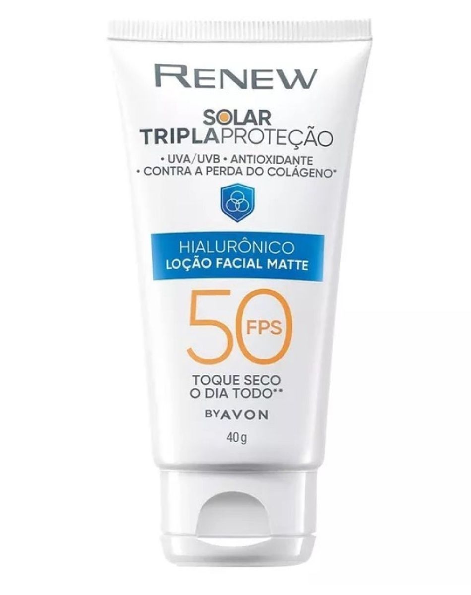 Protetor Facial Renew Fator Com Cido Hialur Nico Cosm Tico