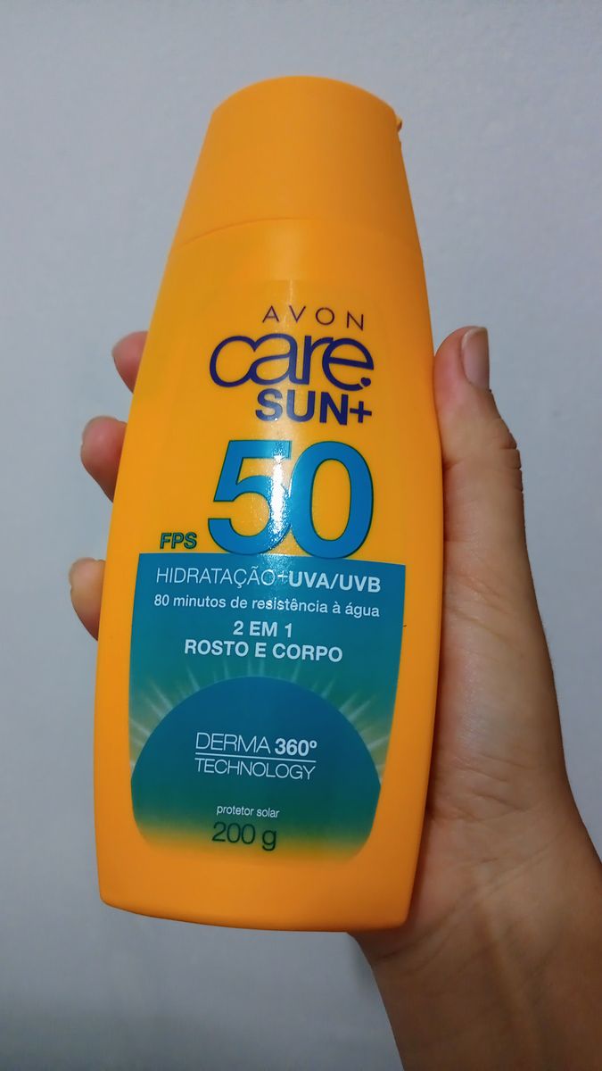 Protetor Solar Em Rosto E Corpo Avon Care Sun Cosm Tico Feminino Avon Care Nunca Usado