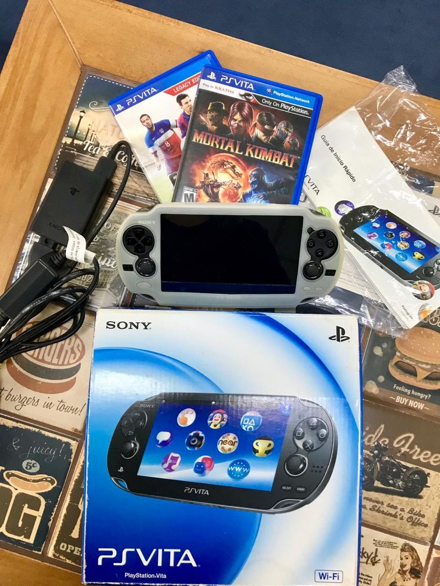 Ps Vita Sony Console de Videogame Sony Usado 44824404 enjoei